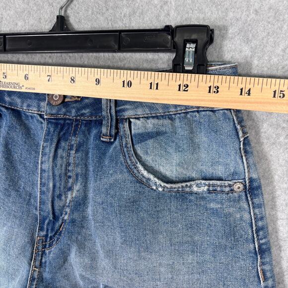 Sincerely Jules Jean‎ Shorts 3 Frayed Distressed Destroyed Ripped Festival Beach - Picture 5 of 10